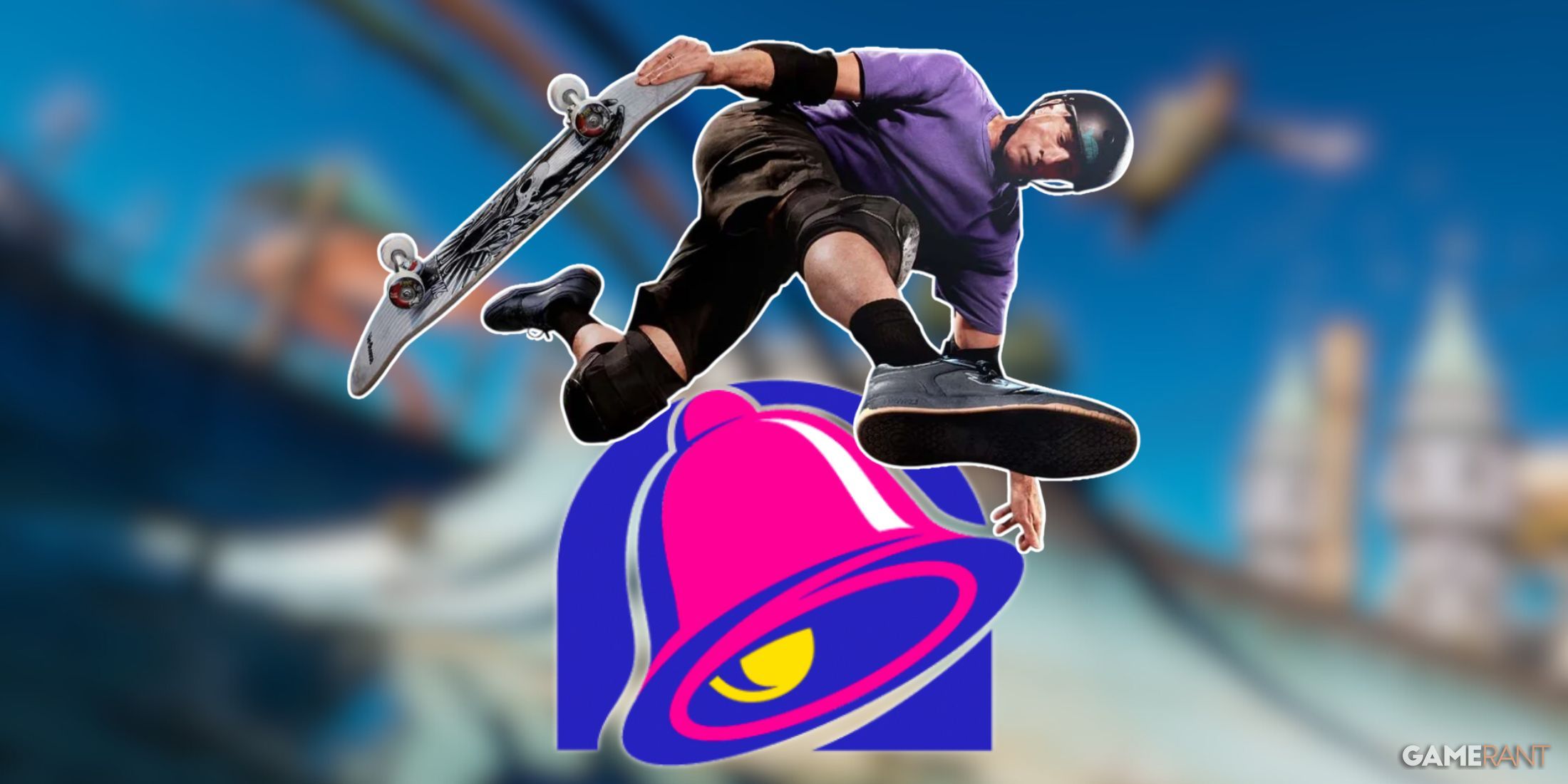 Fast Food Chain Taco Bell Collaborates with Tony Hawk for a Unique Gaming Experience